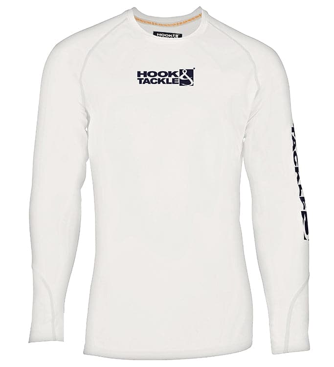 Men's Fins & Stripes L/S UV Fishing Shirt