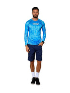 Additional view of Men's Tuna Texture L/S UV Fishing Shirt