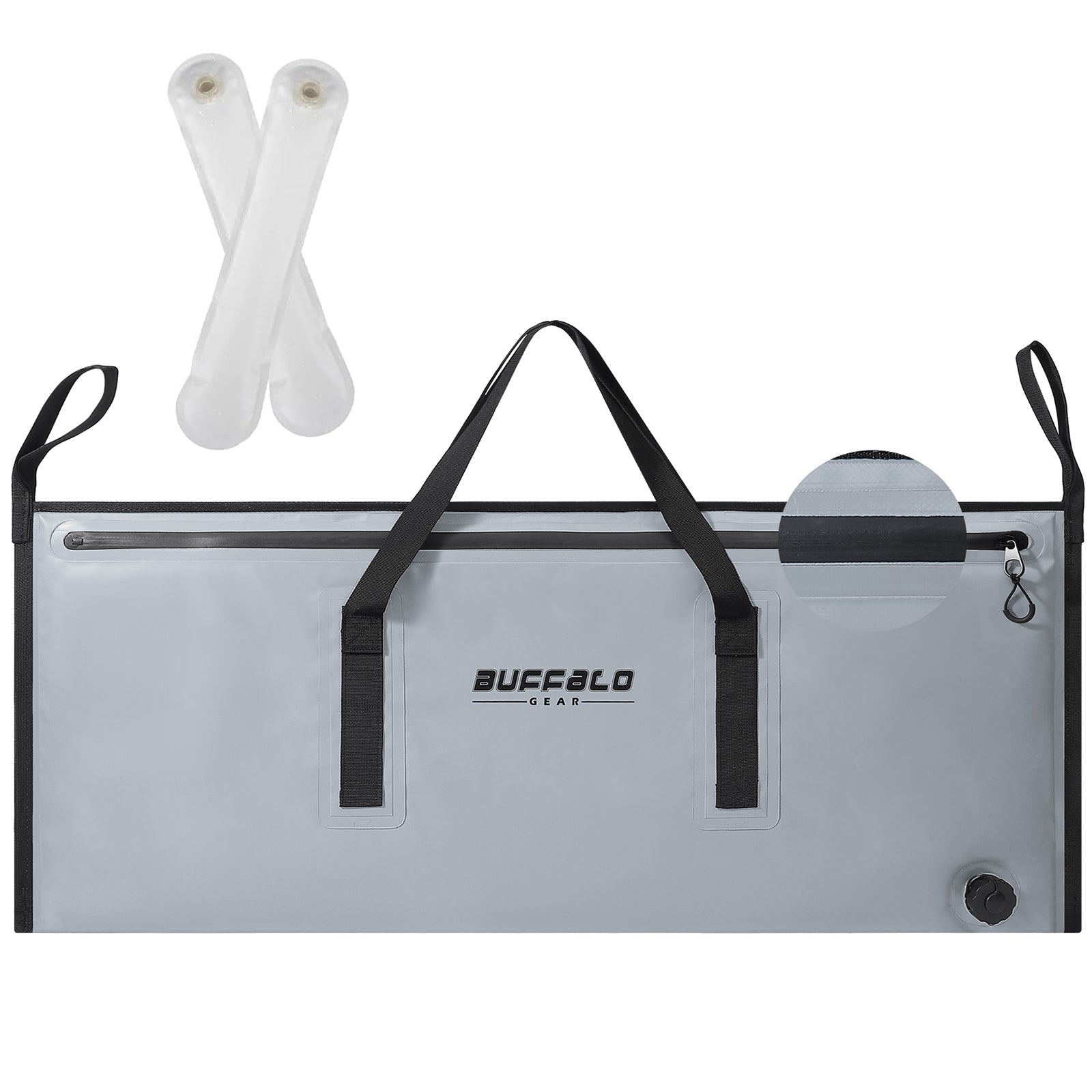 Additional view of 40″ × 18″ Insulated Fish Cooler Bag with Waterproof Zipper