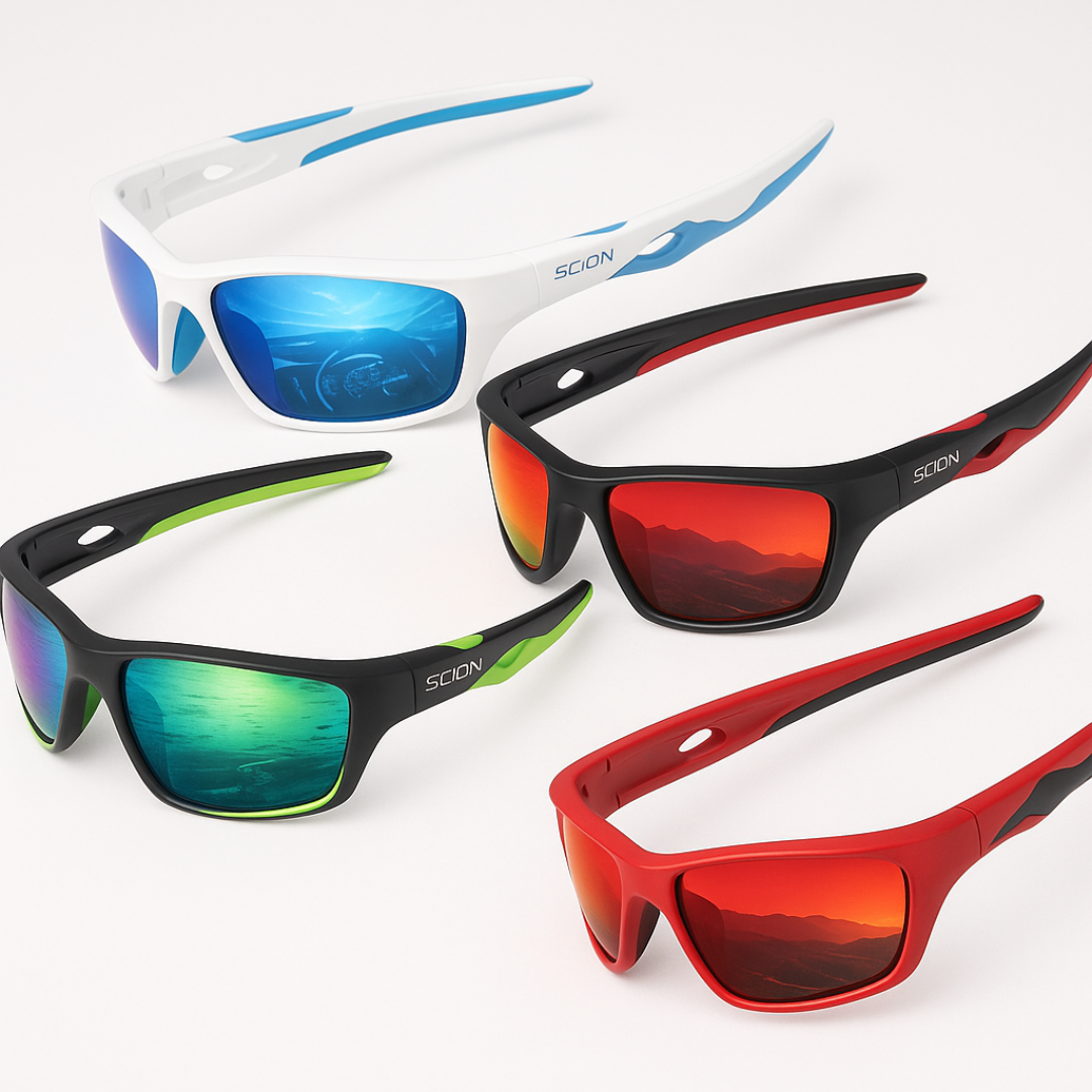 Polarized Impact-Resistant Sports Glasses