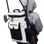 21QT fish cooler backpack and kill bag