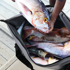 Additional view of 27QT Insulated Fish Cooler Bag with Flat Bottom