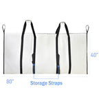 Additional view of 80″ × 40″ Fish Cooler Bag with YKK Zipper