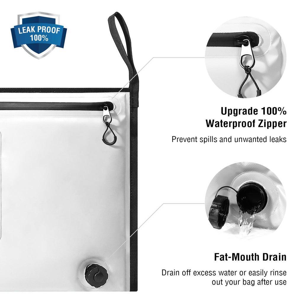 Additional view of 40″ × 18″ Insulated Fish Cooler Bag with Waterproof Zipper
