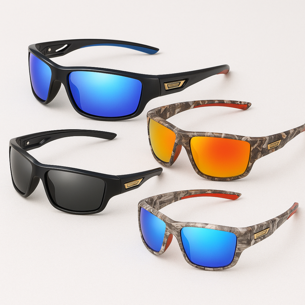 Polarized Camo Sports Sunglasses – UV400 Protection