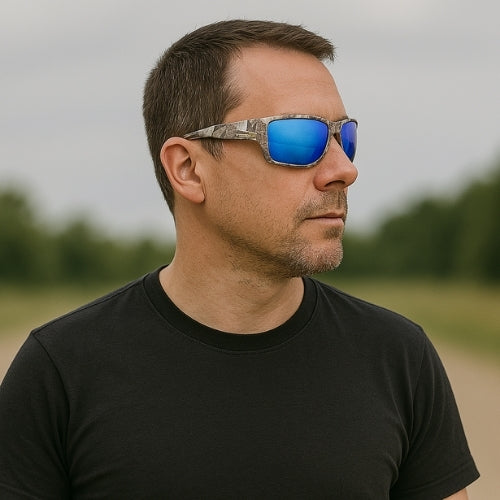 Polarized Camo Sports Sunglasses – UV400 Protection