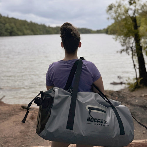 Additional view of 60L Roll-Top Waterproof Duffel Bag