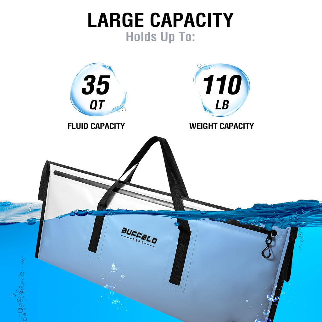 Additional view of 40″ × 18″ Insulated Fish Cooler Bag with Waterproof Zipper