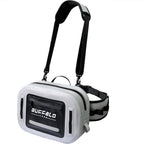 Gray 9.4QT waterproof fishing fanny pack