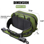 Additional view of 9.4QT Waterproof Fishing Fanny Pack