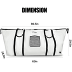 Additional view of 90″ Fish Cooler Bag with YKK Zipper