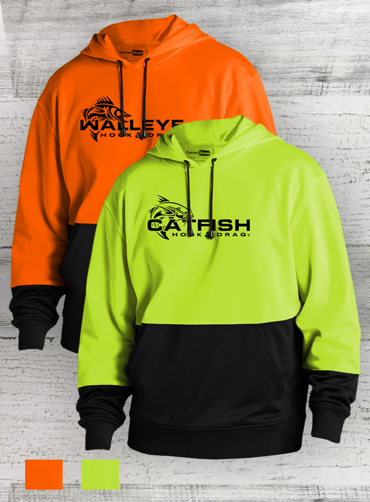 HD Fish Sport Series Enhanced Visibility Hoodie