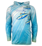 Additional view of Men's Tuna Abyss UV Fishing Hoodie Gaiter