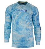 Men's Currents long-sleeve UV fishing shirt