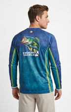 Additional view of Men's Bass Camo L/S UV Fishing Shirt