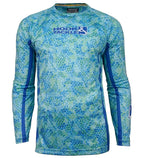 Men's Hexa Dreams long-sleeve UV fishing shirt