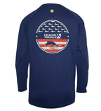 Additional view of Men's Fins & Stripes L/S UV Fishing Shirt