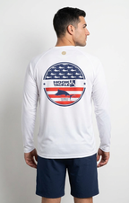 Additional view of Men's Fins & Stripes L/S UV Fishing Shirt