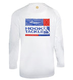 Men's Marlin Groove long-sleeve UV fishing shirt