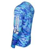 Additional view of Men's Fractal Camo L/S UV Fishing Shirt