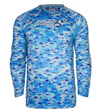Men's Billfish Texture UV fishing shirt