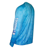 Additional view of Men's Tuna Texture L/S UV Fishing Shirt