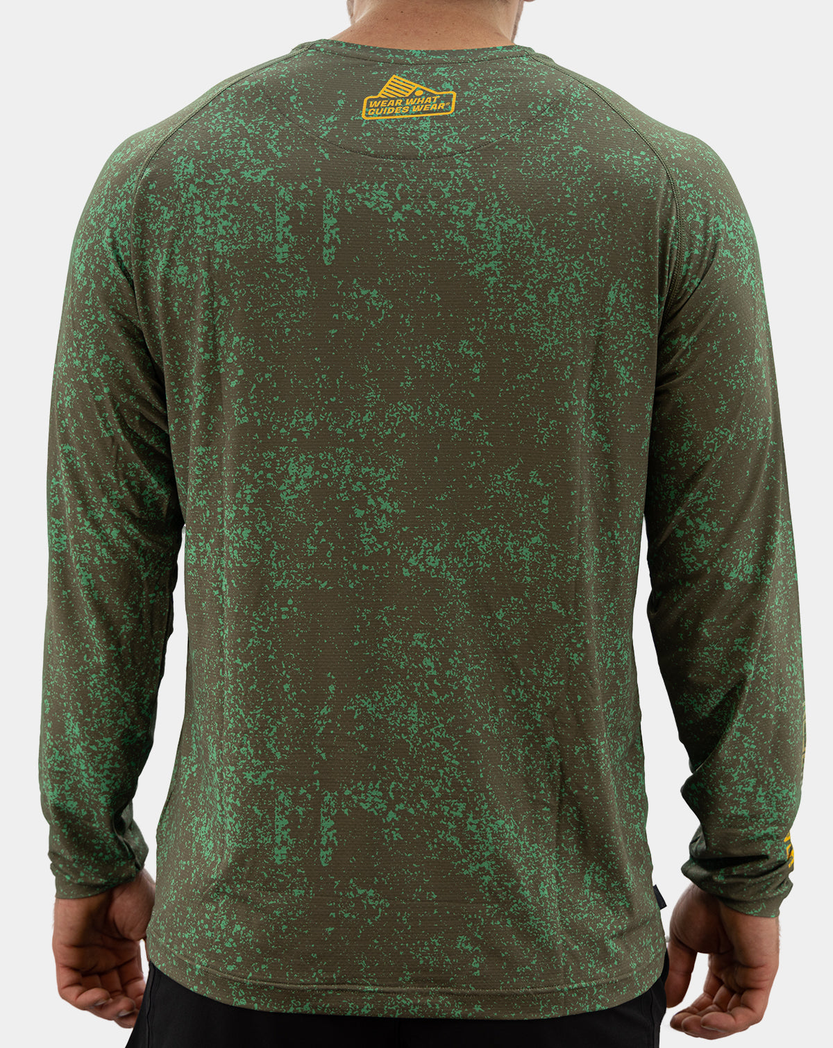 Additional view of Men's Spindrift UPF 50+ Long-Sleeve Fishing Shirt – Green