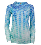 Women's Waves UPF long-sleeve fishing hoodie