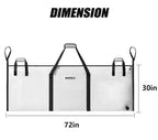 Additional view of 72″ × 30″ Fish Cooler Bag with YKK Zipper