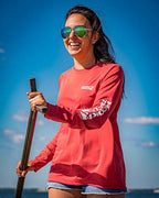 Additional view of Women's Seamount UPF Long-Sleeve Fishing Shirt