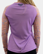 Additional view of Women's Indi UPF 50+ Long-Sleeve Fishing Shirt – Lavender